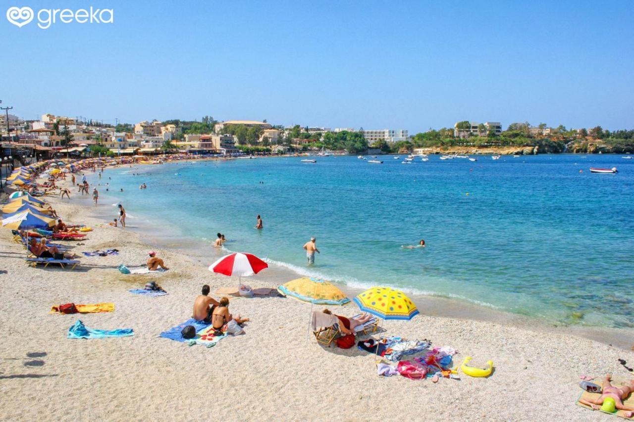 Elio A 1Bdr Apt With Garden 1 Min From The Beach By Hospi Heraklion  Exterior photo